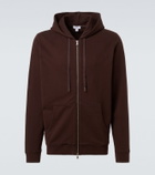 Sunspel Loopback cotton hoodie