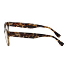 Fendi Tortoiseshell F Is Fendi Cat-Eye Glasses