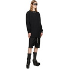 Rick Owens Black Tower Jumbo LS Sweatshirt