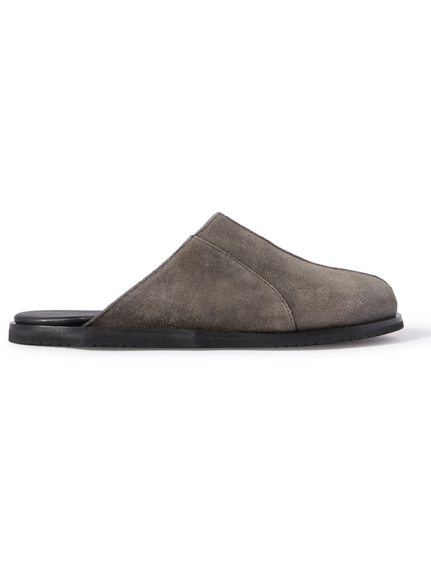 Photo: A-COLD-WALL* - Mies Suede Mules - Gray