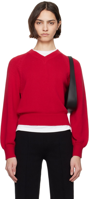 Photo: High Sport Red Veronica Sweater