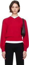 High Sport Red Veronica Sweater