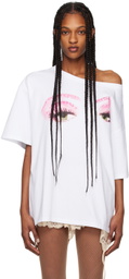 ALL-IN White Allina Eyes T-Shirt