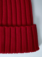 Moncler Logo Motif Beanie Hat