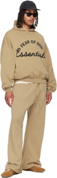 Fear of God ESSENTIALS Beige Training Classic Flare Sweatpants