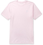 Nike - Sportswear Logo-Embroidered Cotton-Jersey T-Shirt - Pink
