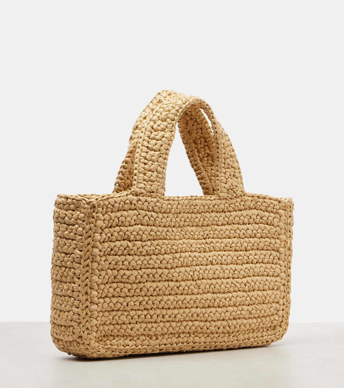 Valentino Garavani Viva Superstar Small raffia tote bag
