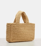 Valentino Garavani Viva Superstar Small raffia tote bag