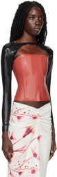 Miaou Red Libra Corset