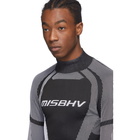 MISBHV Black and White The Classic Logo Active Turtleneck