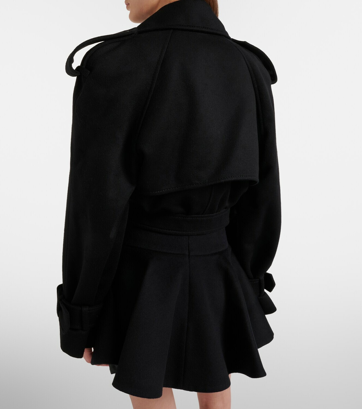 Wardrobe.NYC Cropped wool jacket