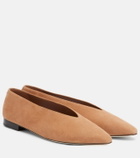Jimmy Choo Margot suede ballet flats