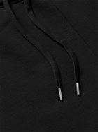 Håndværk - Tapered Loopback Pima Cotton-Jersey Sweatpants - Black