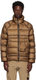 C.P. Company Brown D.D. Shell Down Jacket