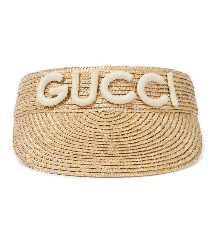 Photo: Gucci Stella straw visor