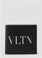 Garavani VLTN Print Billfold Wallet in Black