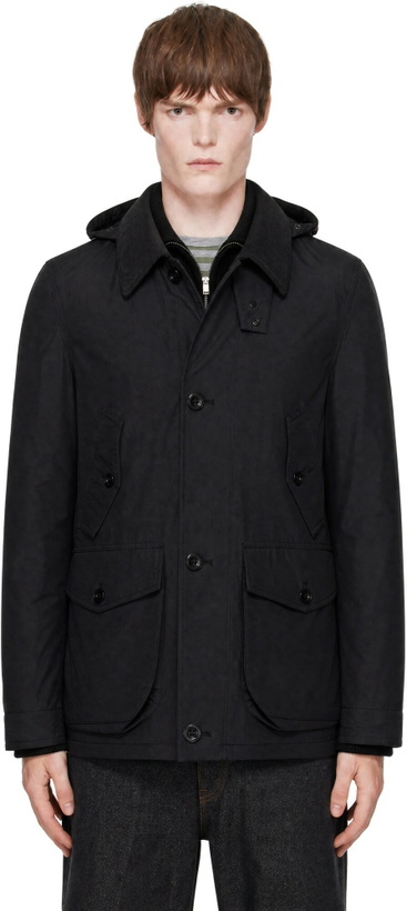 Photo: nanamica Black 2L PERTEX UNLIMITED Field Jacket