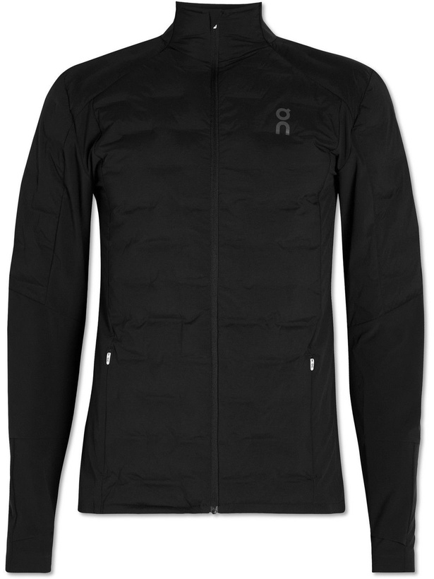 Photo: ON - Climate Stretch-Jersey and Padded Shell Jacket - Black