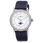 Blancpain Villeret Moonphase Diamond White Dial Unisex Watch 6126-4628-55B