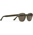 CUTLER AND GROSS - 1356 D-Frame Acetate Sunglasses - Green