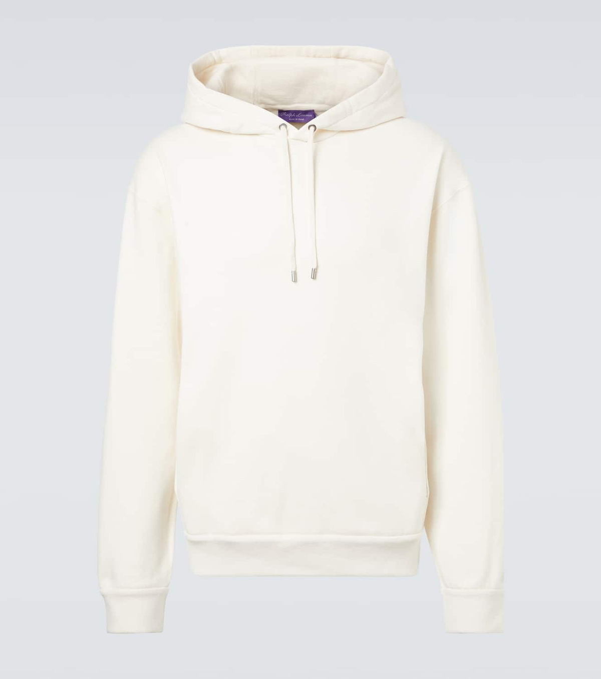 Ralph Lauren Purple Label Cotton and cashmere jersey hoodie