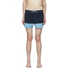 Boss Blue Filefish Swim Shorts