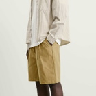 Bound Men's Wide Pleated Shorts in Camel