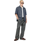 Bottega Veneta Gray Prince of Wales Trousers