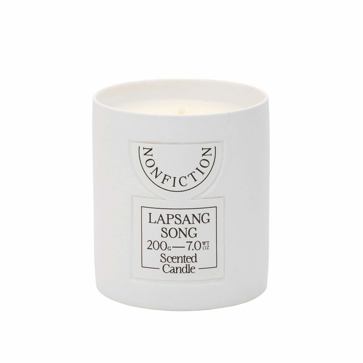 Photo: Nonfiction Lapsang Song Scented Candle 