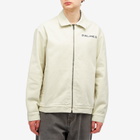 Palmes Men's Tower Zip Jacket in Off-White