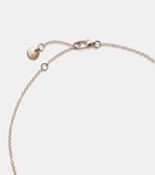 Pomellato Pom Pom Dot 18kt rose gold pendant necklace with turquoise and diamonds