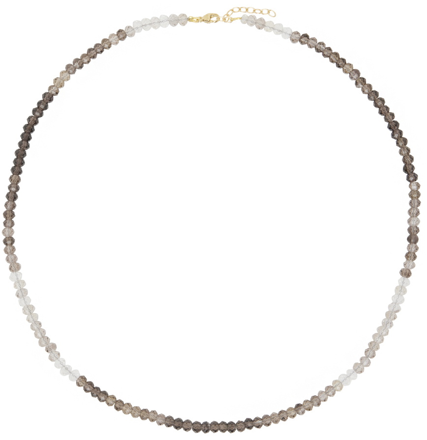 JIA JIA Gray Arizona Smoky Quartz Necklace