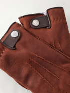 Brunello Cucinelli - Suede Gloves - Brown