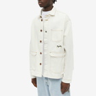 Magenta Men's Atelier Jacket in White Denim