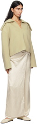Nanushka Khaki Maxi Sweater