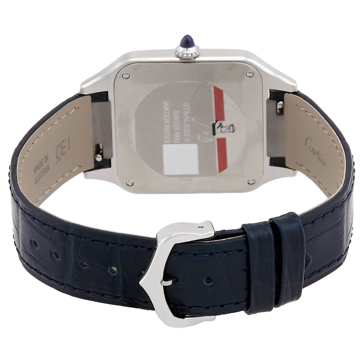 Cartier Santos-Dumont Large Model Quartz Mens Watch WSSA0085
