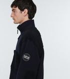 Giorgio Armani - Wool and cashmere blouson jacket