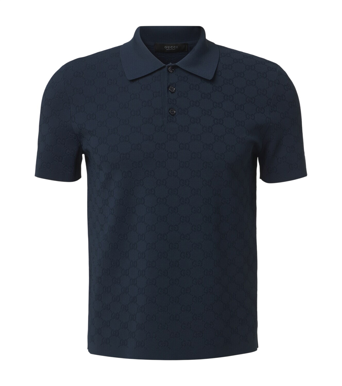 Gucci Men's Flower Bandana Print Shirt in Blue Gucci