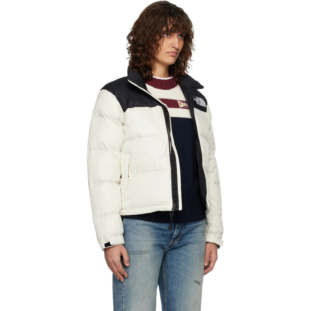 The North Face White 1996 Retro Nuptse Down Jacket