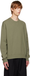 Solid Homme Khaki Wool Sweater