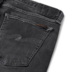 Nudie Jeans - Skinny Lin Organic Stretch-Denim Jeans - Men - Gray