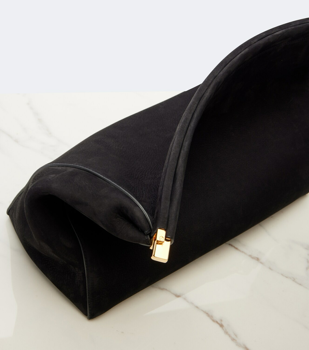 Alaïa Le Click Medium leather clutch