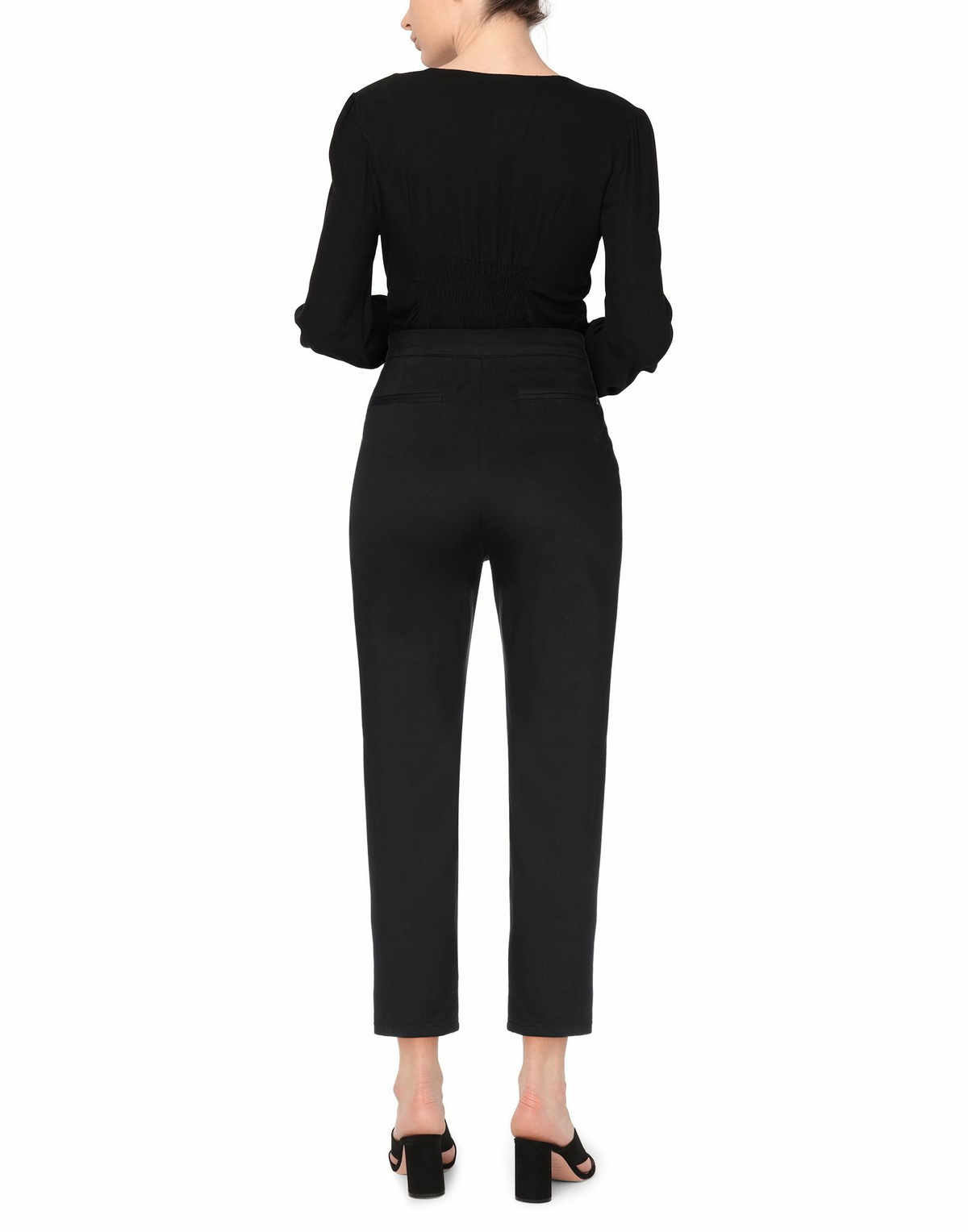 Manila Grace Womens Pants in Black