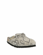 Birkenstock Boston Womens Mules & Clogs Light in Grey