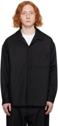 Lownn Black Patch Pocket Shirt
