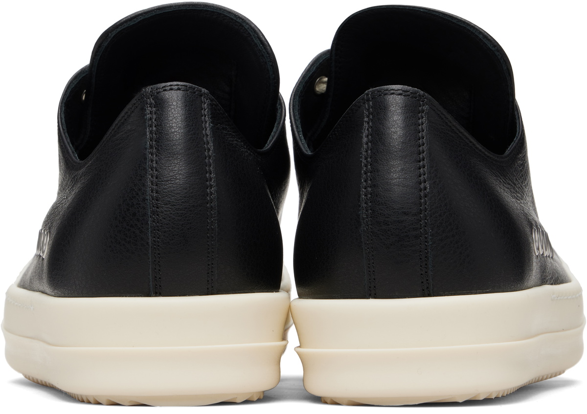 Rick Owens Black Temple Extreme Low Sneakers