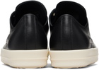 Rick Owens Black Temple Extreme Low Sneakers