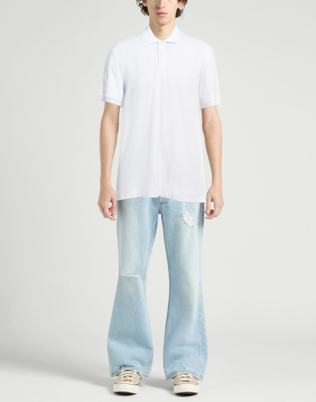 K-way Mens Polo shirt in White