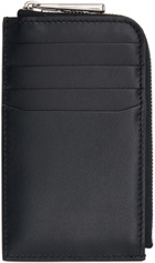 Moncler Black Quilted Leather Card Holder