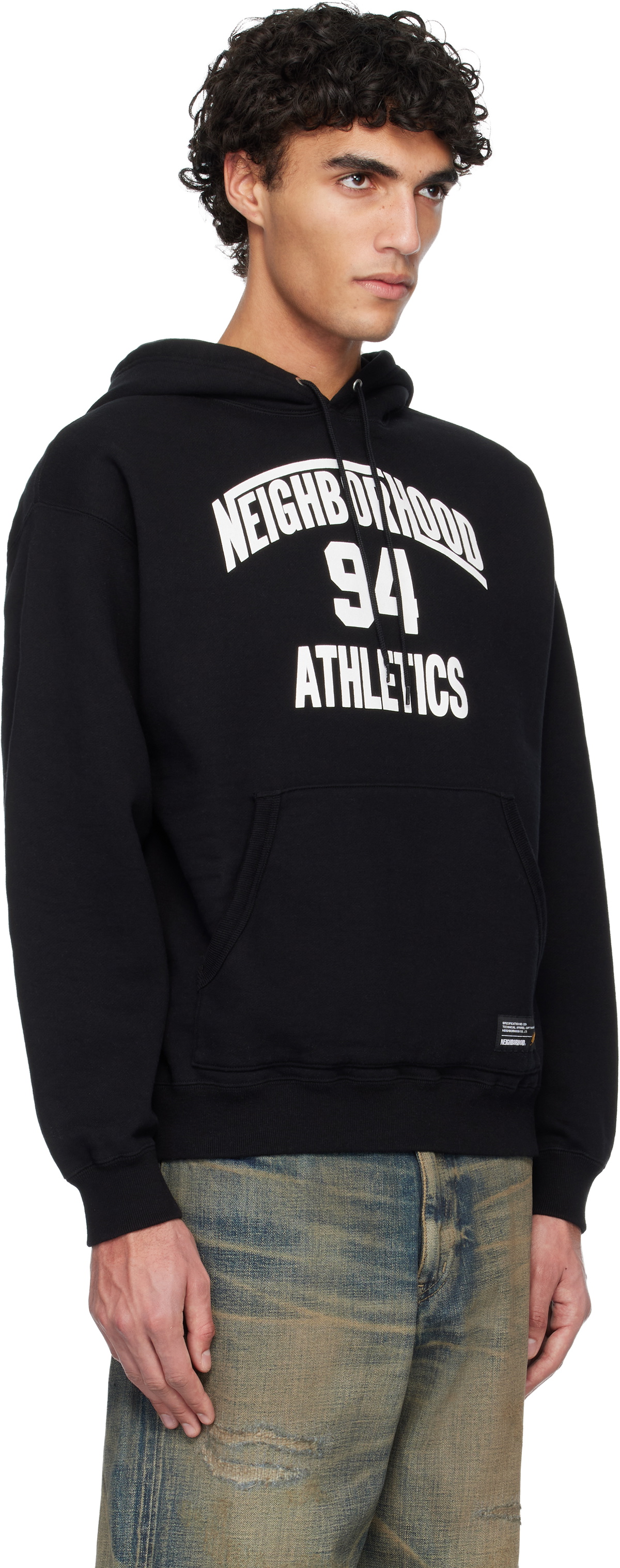 Neighborhood Black Plain Sweat Hoodie